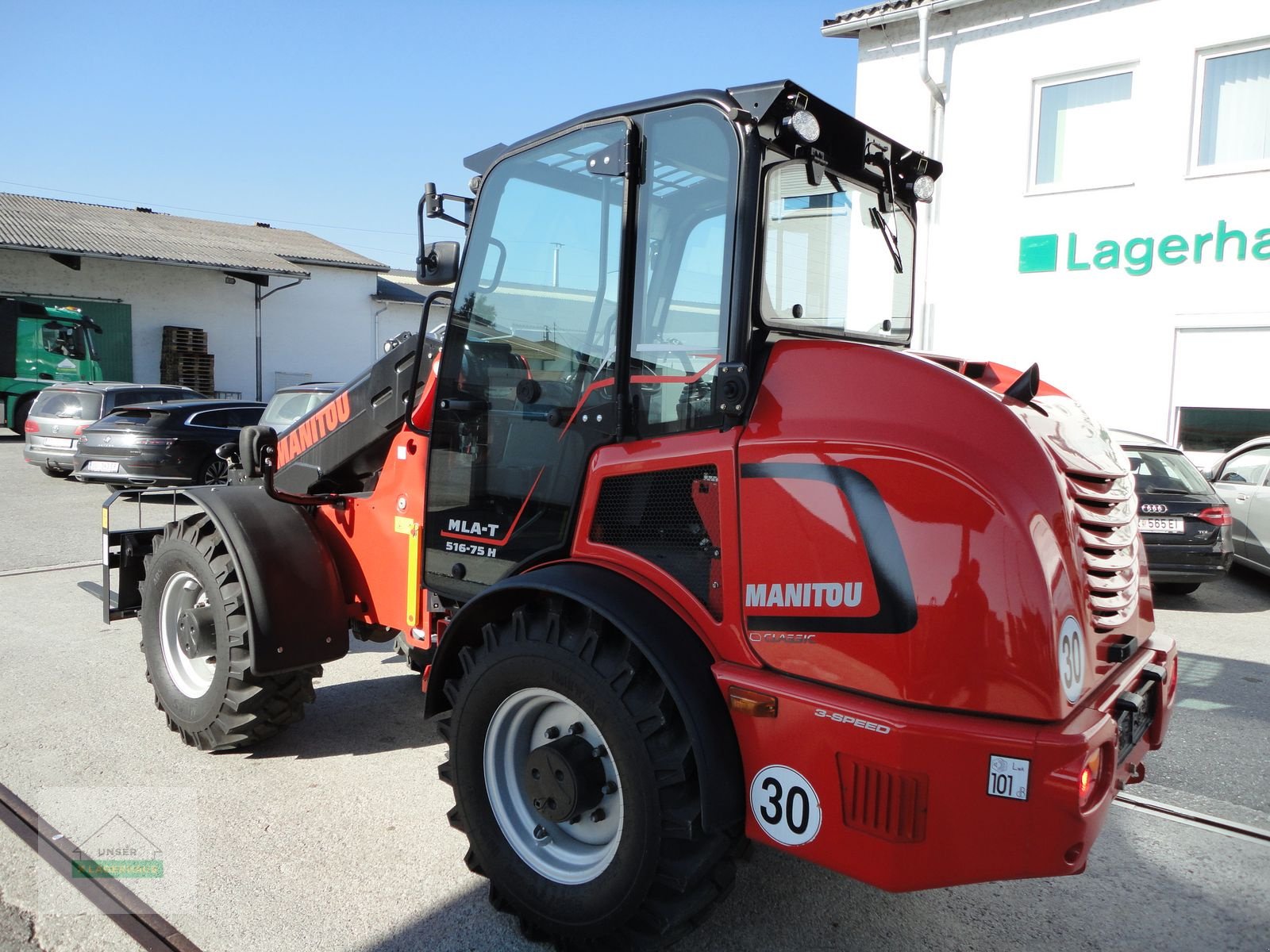 Hoflader typu Manitou MLA 516 T, Gebrauchtmaschine v Freistadt (Obrázek 5)