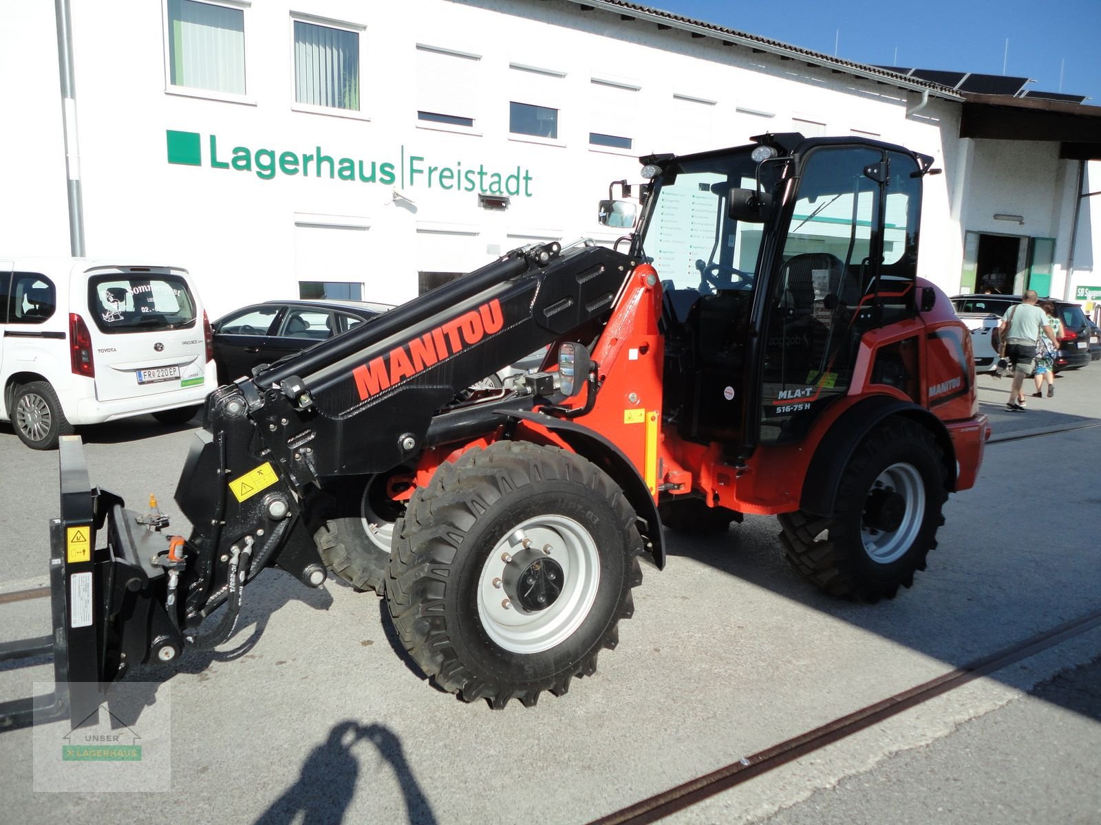 Hoflader typu Manitou MLA 516 T, Gebrauchtmaschine v Freistadt (Obrázek 1)