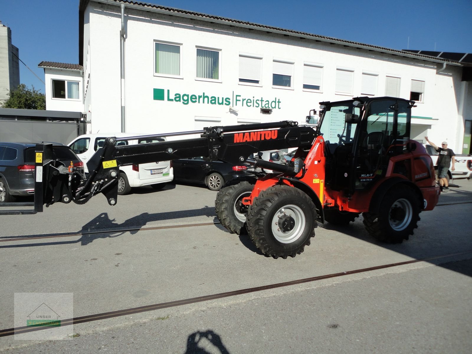 Hoflader typu Manitou MLA 516 T, Gebrauchtmaschine v Freistadt (Obrázek 6)