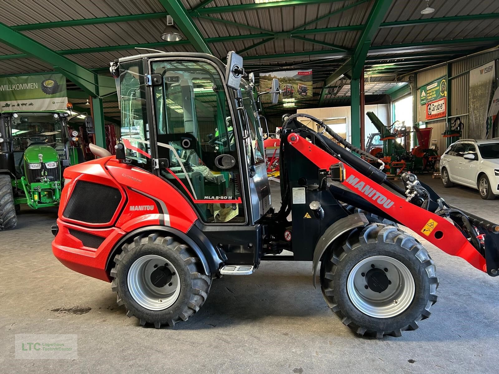 Hoflader des Typs Manitou MLA5-50, Vorführmaschine in Eggendorf (Bild 7)