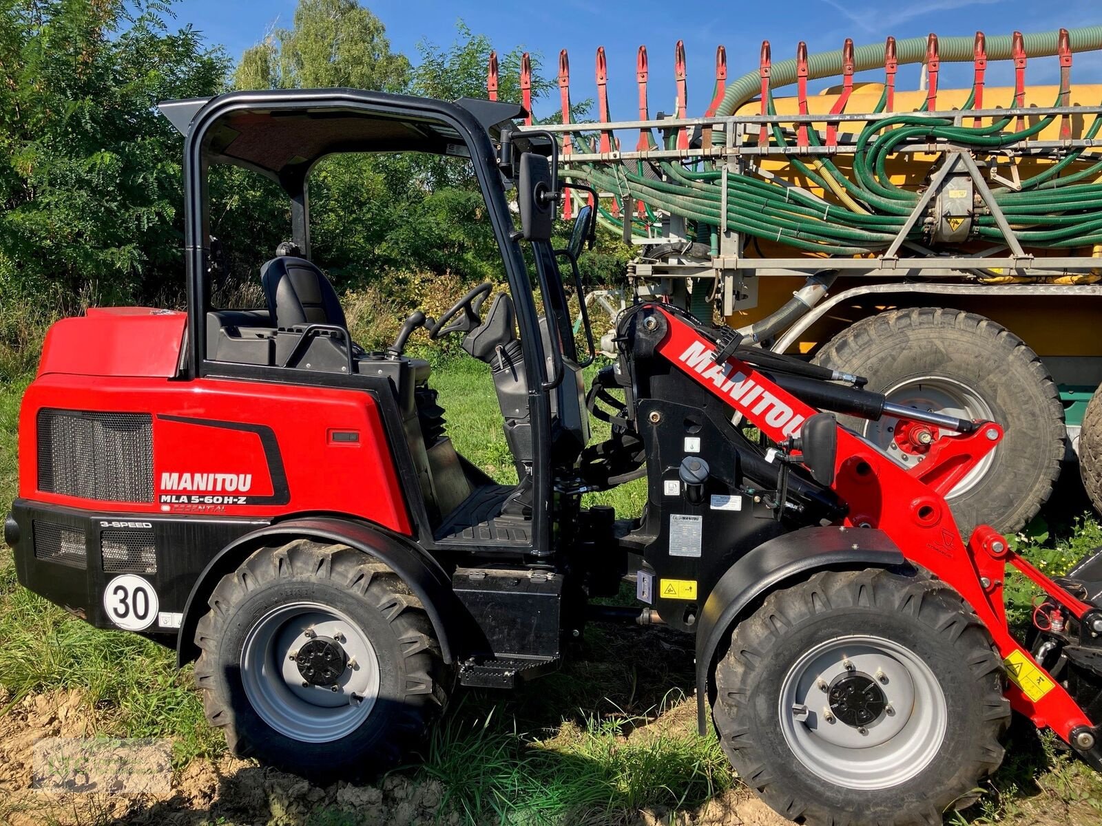 Hoflader of the type Manitou MLA5-60 Knicklader, Gebrauchtmaschine in Herzogenburg (Picture 7)