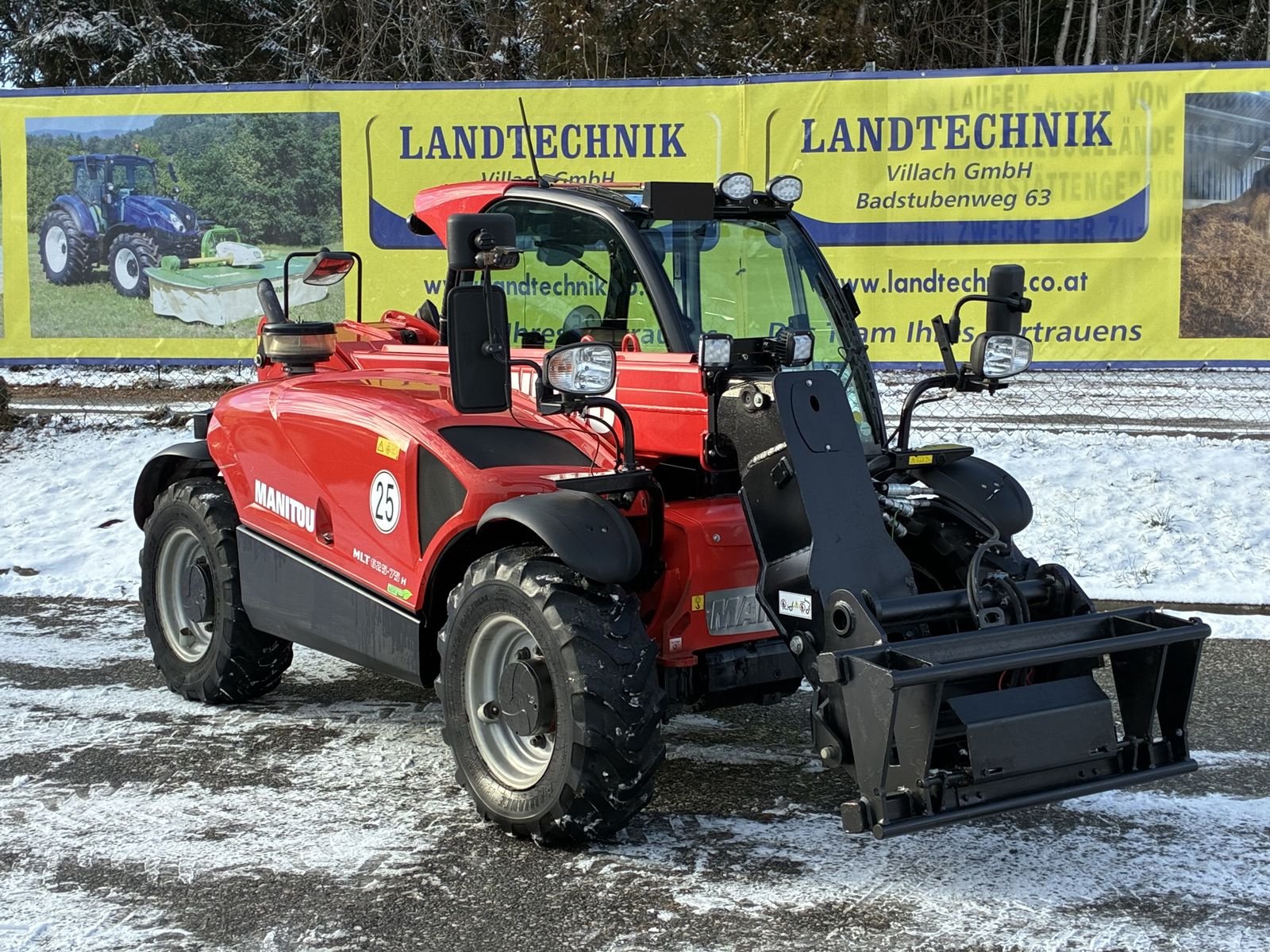 Hoflader typu Manitou MLT 625-75 H, Gebrauchtmaschine v Villach (Obrázek 3)
