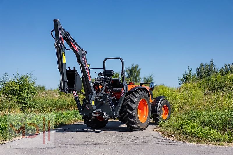 Hoflader des Typs MD Landmaschinen HM Heckbagger für Traktoren, Neumaschine in Zeven (Bild 1)