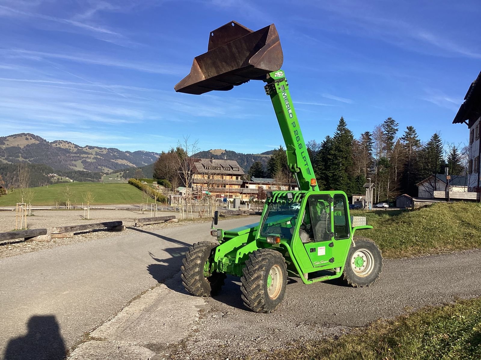 Hoflader van het type Merlo Turbo Farmer, Gebrauchtmaschine in Bezau (Foto 2)