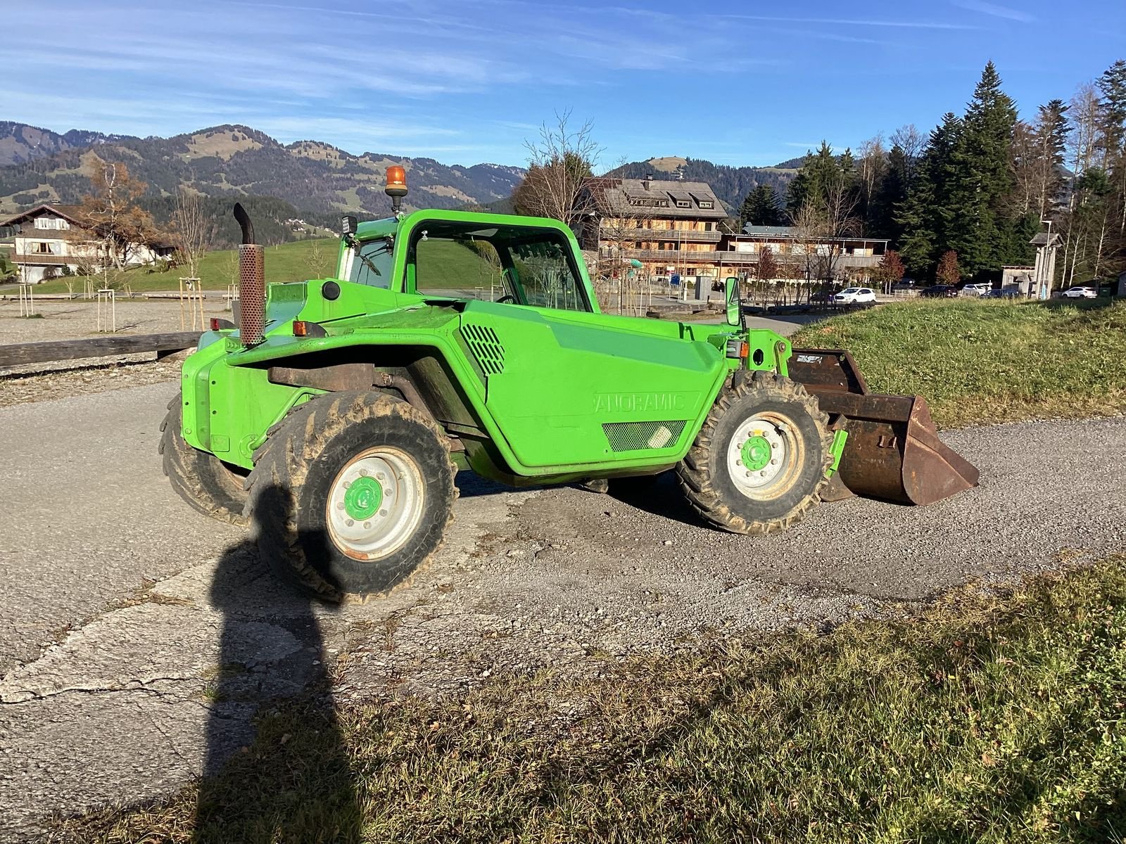 Hoflader van het type Merlo Turbo Farmer, Gebrauchtmaschine in Bezau (Foto 4)