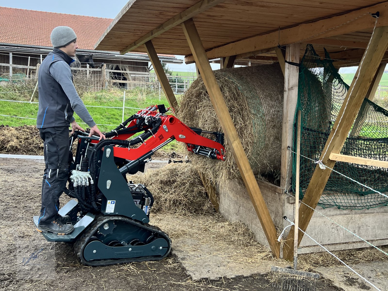Hoflader a típus micro-pelle microBull Eco Minilader, Raupenlader, Kompaktlader, Dumper, Neumaschine ekkor: Bruckmühl (Kép 7)