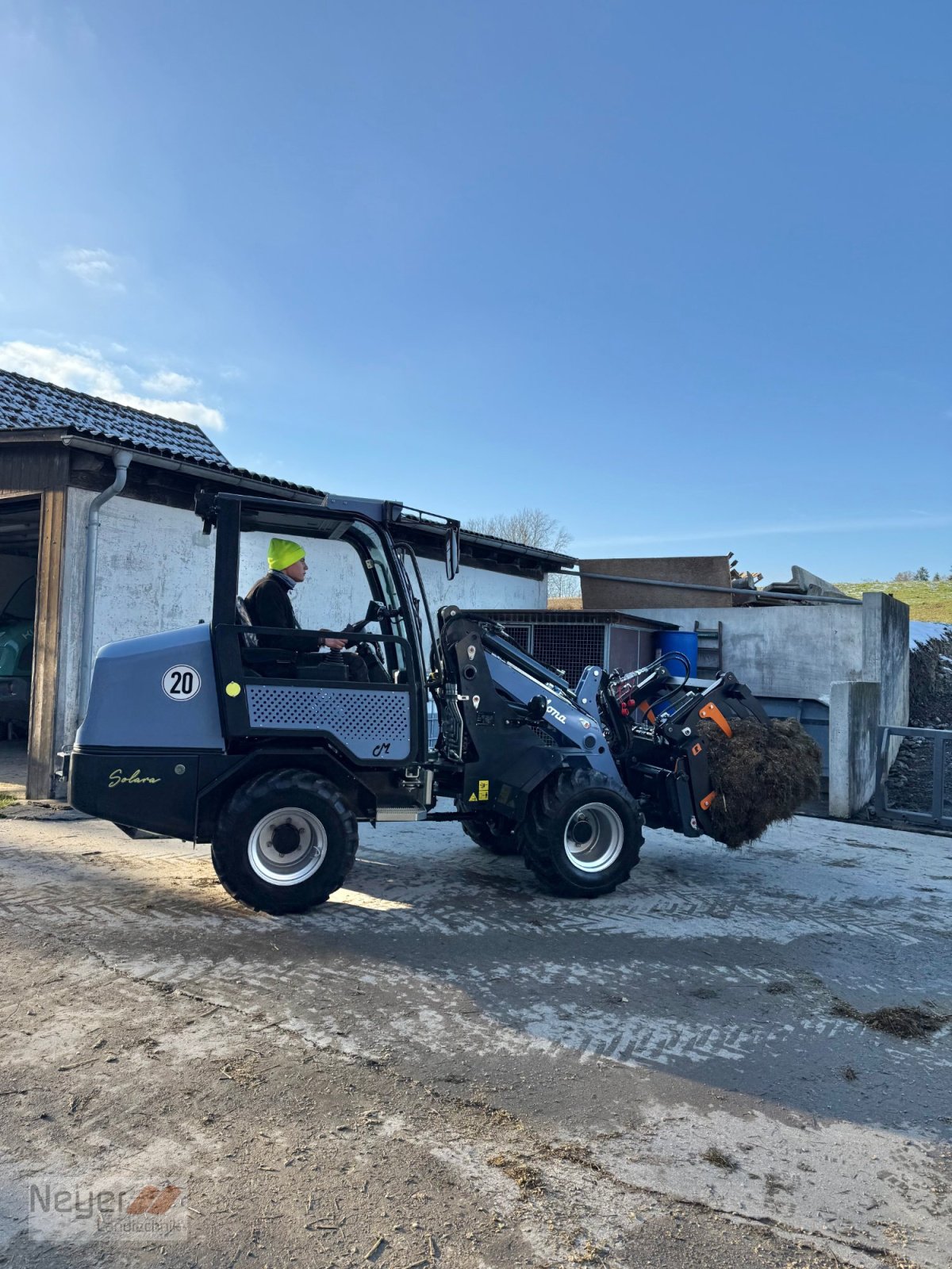 Hoflader of the type MONA Solara, Neumaschine in Bad Waldsee Mennisweiler (Picture 3)