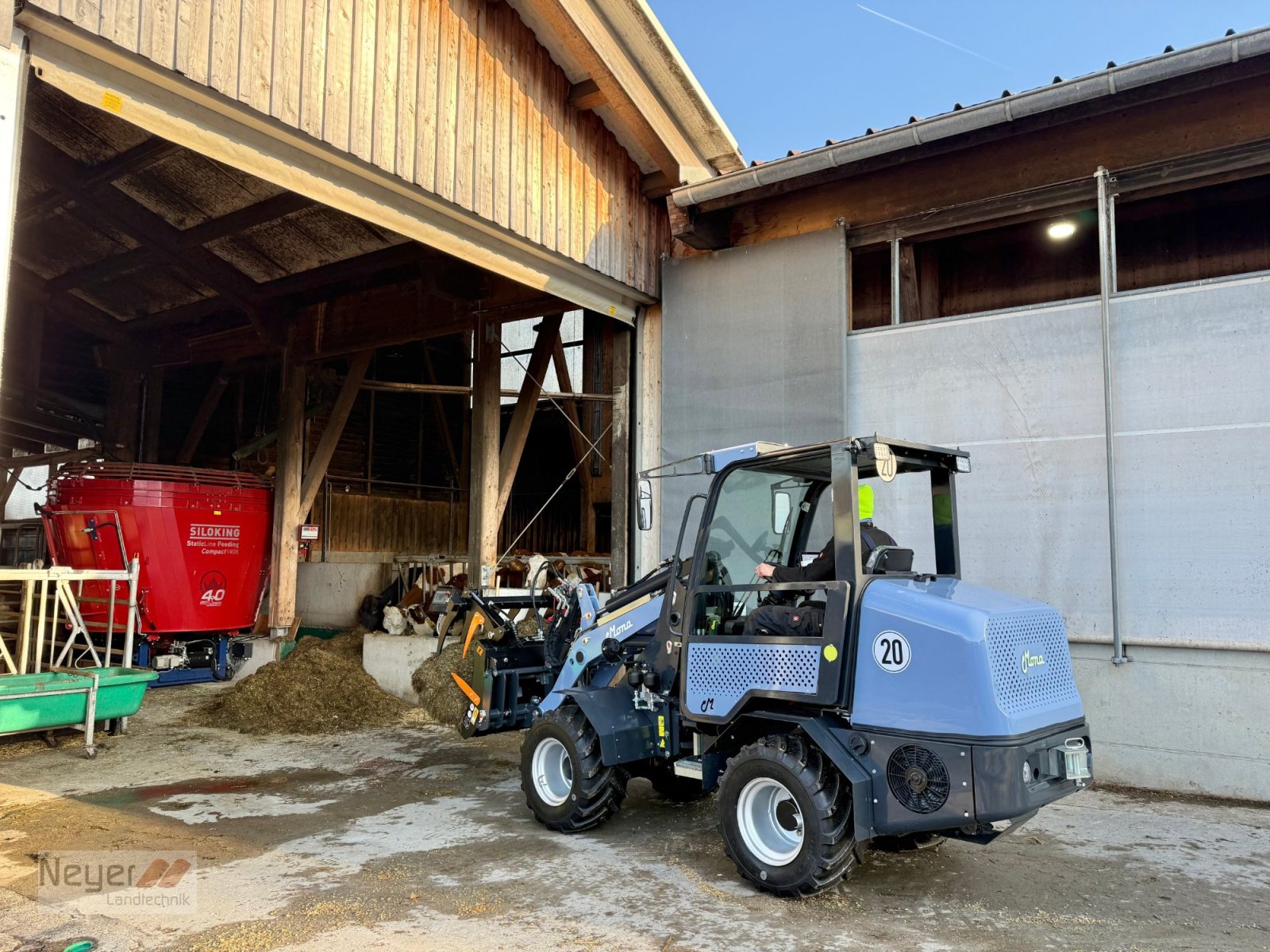 Hoflader of the type MONA Solara, Neumaschine in Bad Waldsee Mennisweiler (Picture 5)