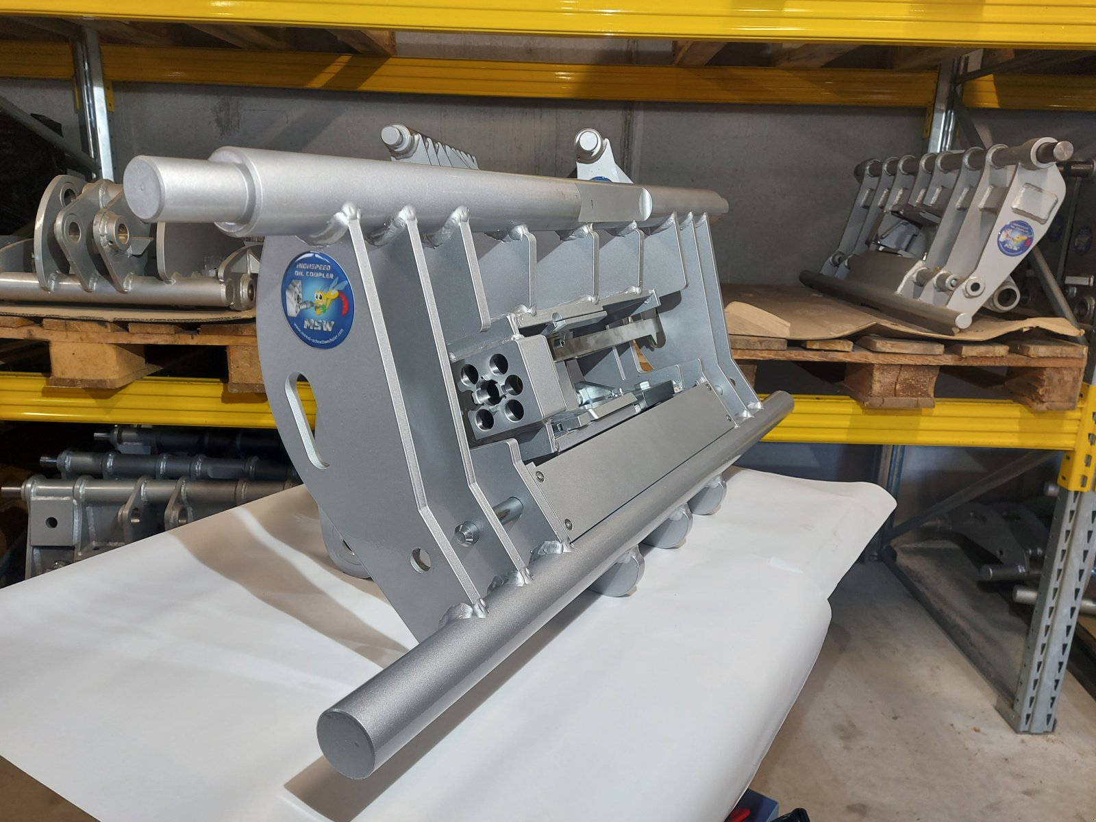 Hoflader типа MSW-GmbH Highspeed Oil Coupler-Mösl Schnellwechsler, Neumaschine в Seekirchen (Фотография 2)