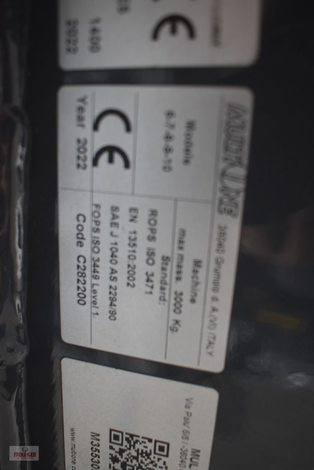 Hoflader типа Multione 6.3+ K, Gebrauchtmaschine в Putzleinsdorf (Фотография 9)