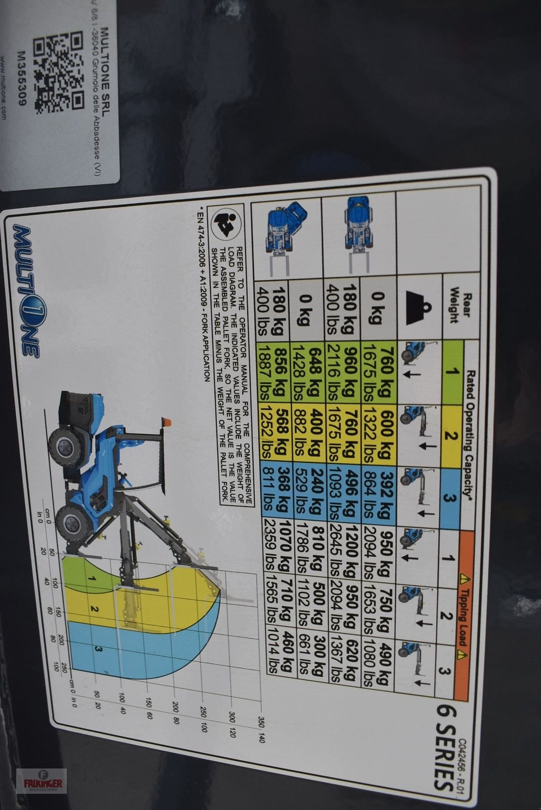 Hoflader типа Multione 6.3+ K, Gebrauchtmaschine в Putzleinsdorf (Фотография 10)