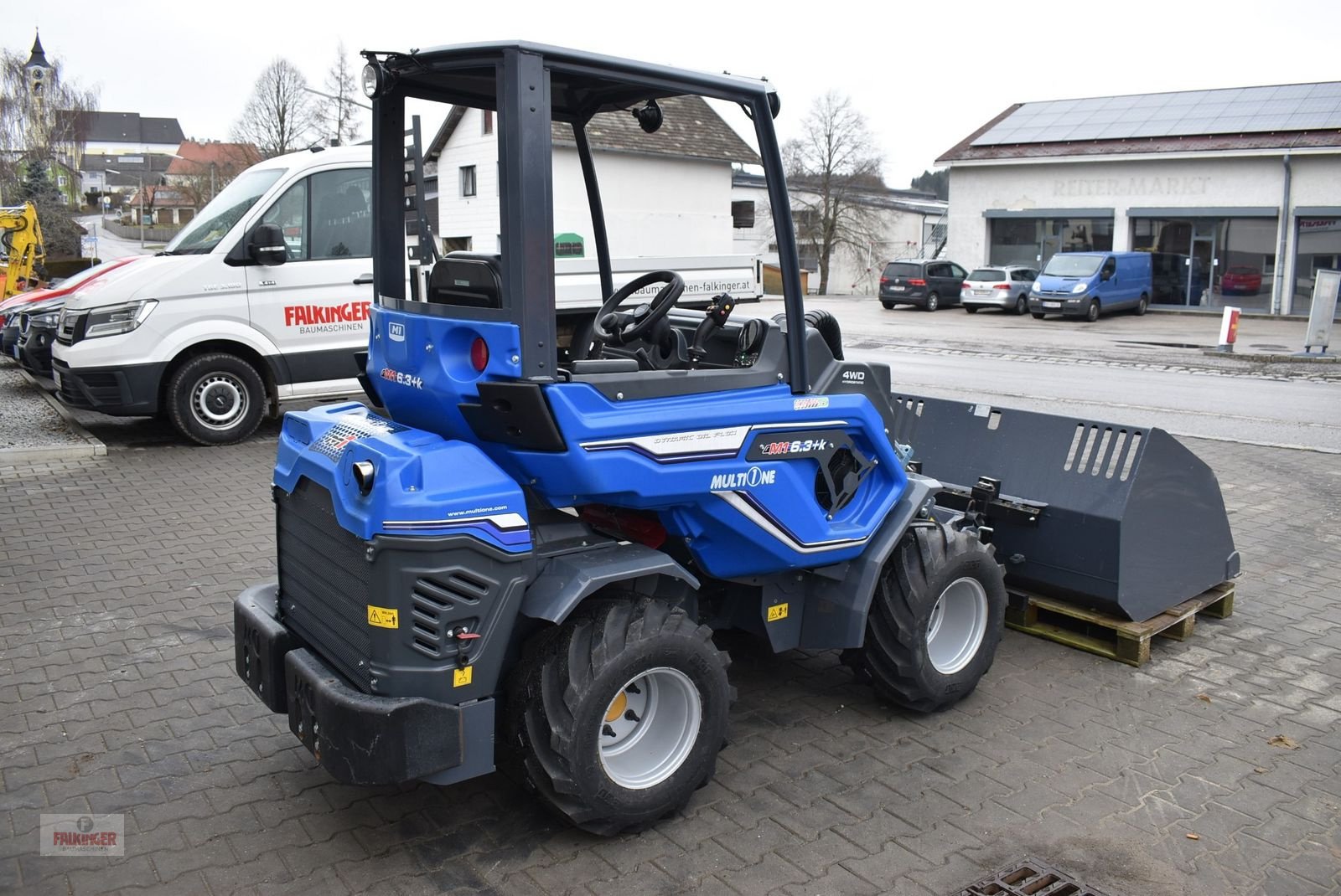 Hoflader типа Multione 6.3+ K, Gebrauchtmaschine в Putzleinsdorf (Фотография 4)