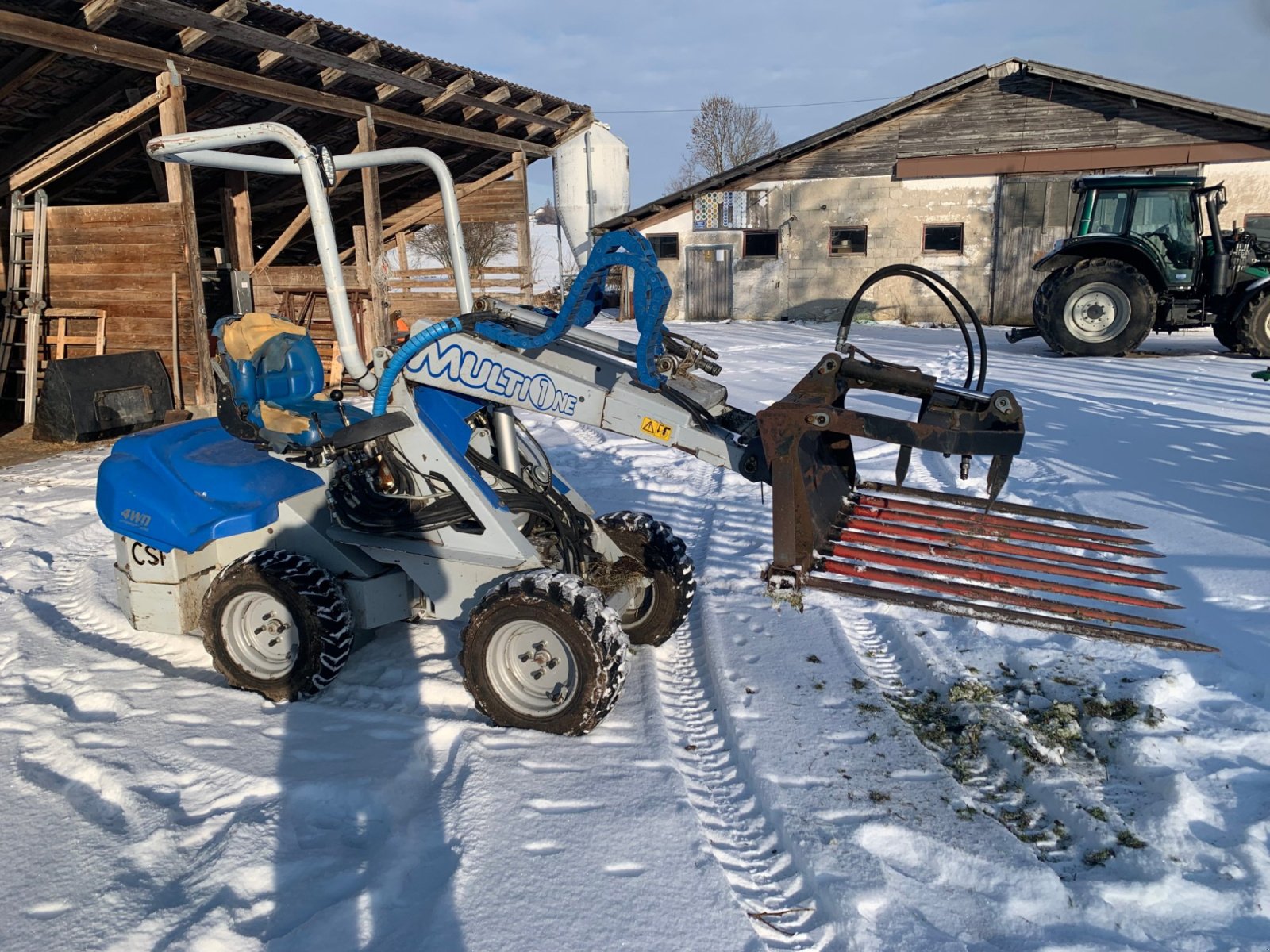 Hoflader typu Multione Multione S 28 D, Gebrauchtmaschine w Pittenhart (Zdjęcie 2)