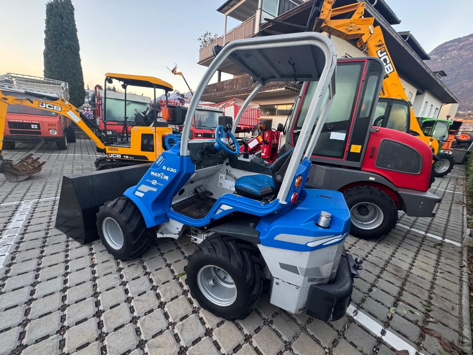 Hoflader del tipo Multione S 630 4WD - GB267, Gebrauchtmaschine In Eppan (BZ) (Immagine 5)