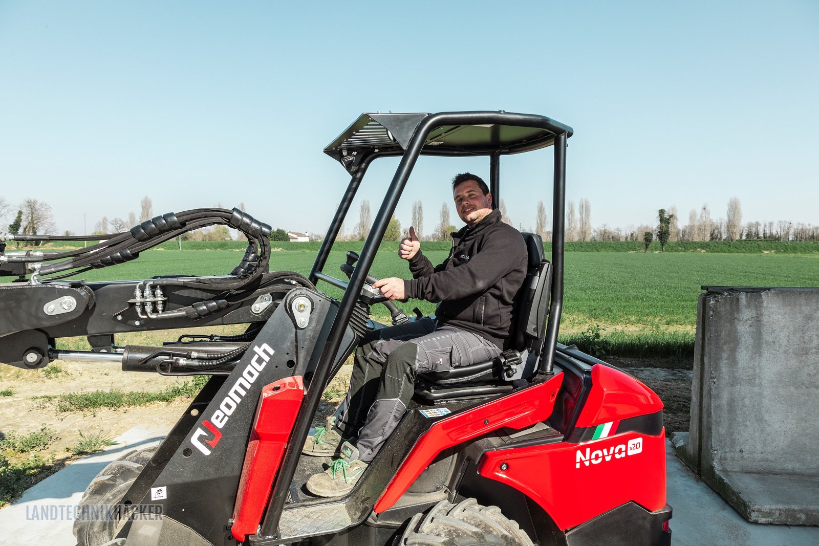 Hoflader typu Neomach NOVA X20, Neumaschine v Gotteszell (Obrázek 1)