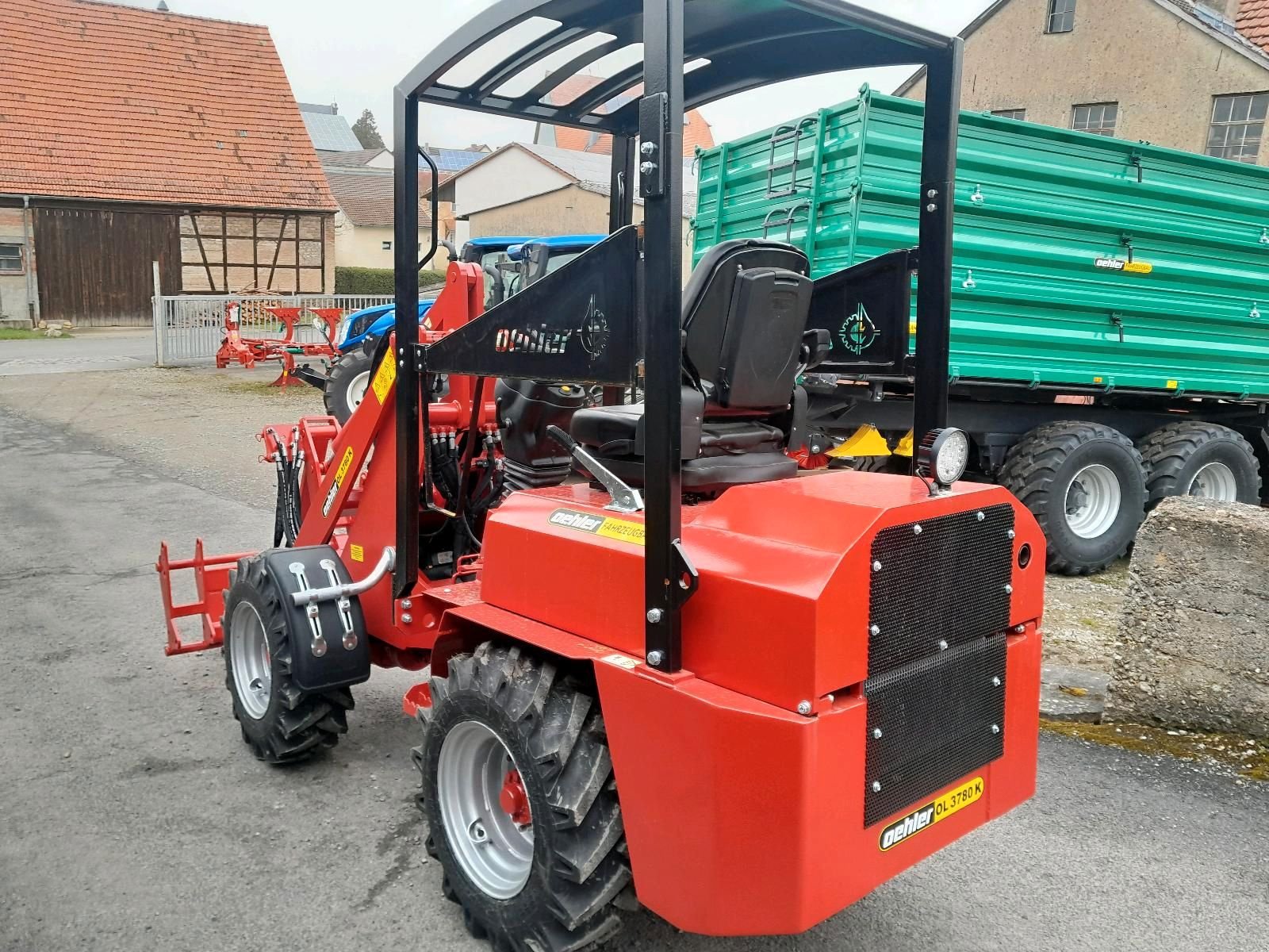Hoflader of the type Oehler OL 3780 Hoflader Hoftac, Neumaschine in Creglingen (Picture 4)