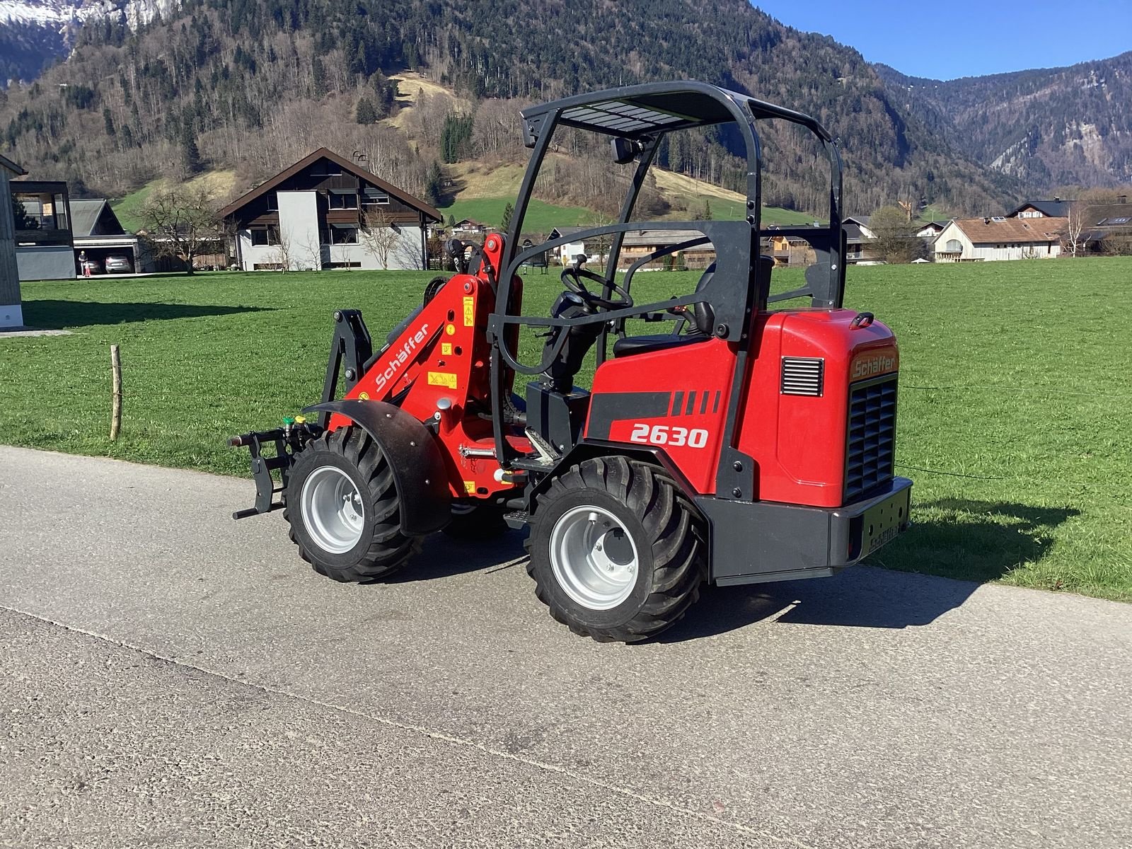 Hoflader des Typs Schäffer ++ 2036 mit Euro Aufnahme ++, Gebrauchtmaschine in Bezau (Bild 8)