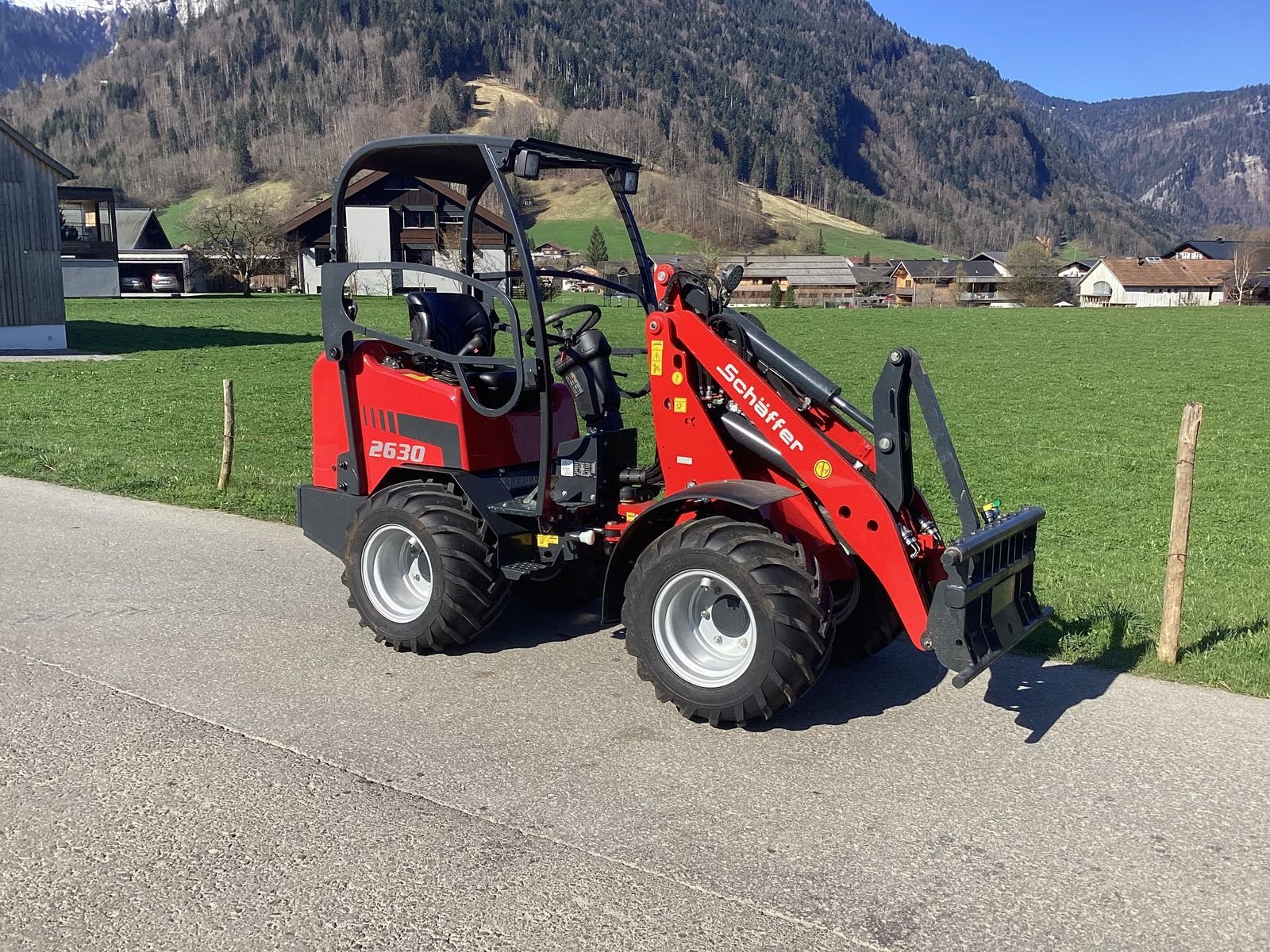 Hoflader des Typs Schäffer ++ 2036 mit Euro Aufnahme ++, Gebrauchtmaschine in Bezau (Bild 4)