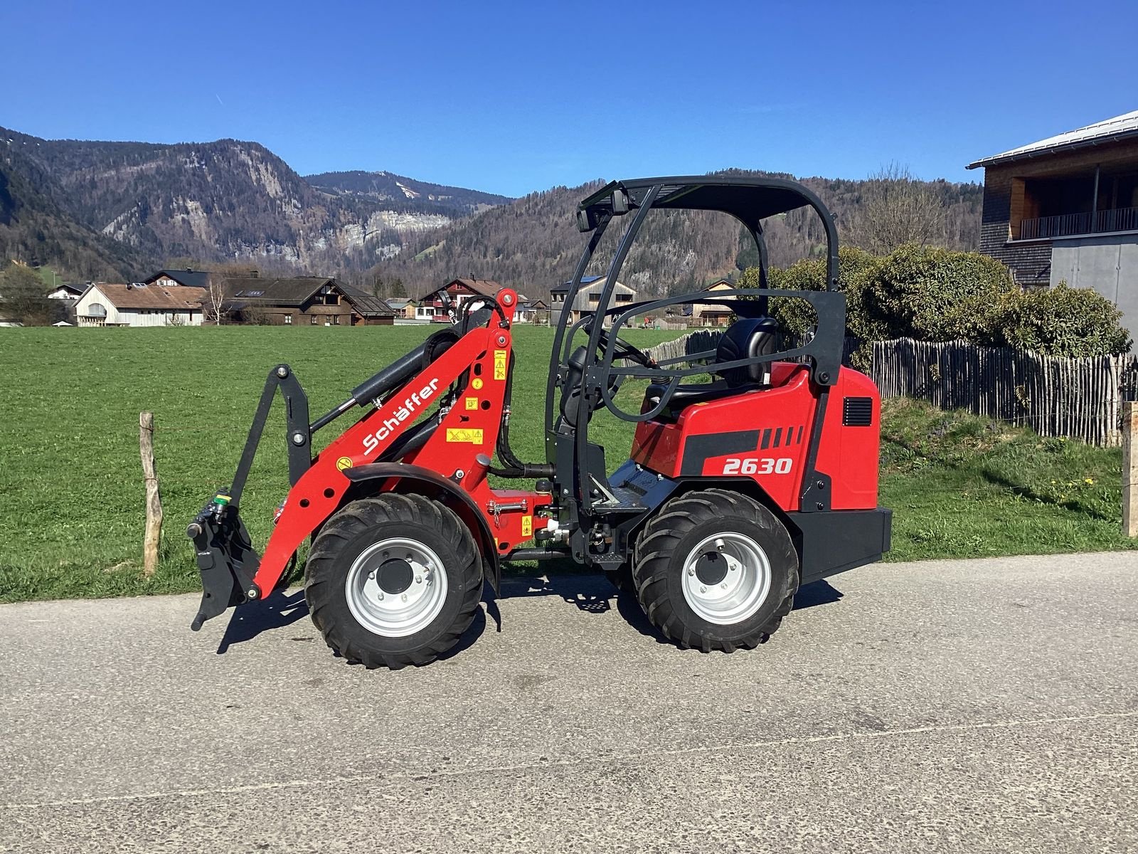 Hoflader des Typs Schäffer ++ 2036 mit Euro Aufnahme ++, Gebrauchtmaschine in Bezau (Bild 5)