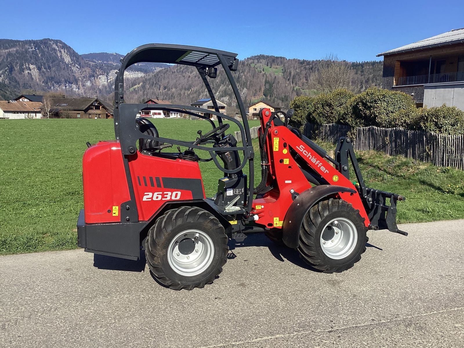 Hoflader des Typs Schäffer ++ 2036 mit Euro Aufnahme ++, Gebrauchtmaschine in Bezau (Bild 9)