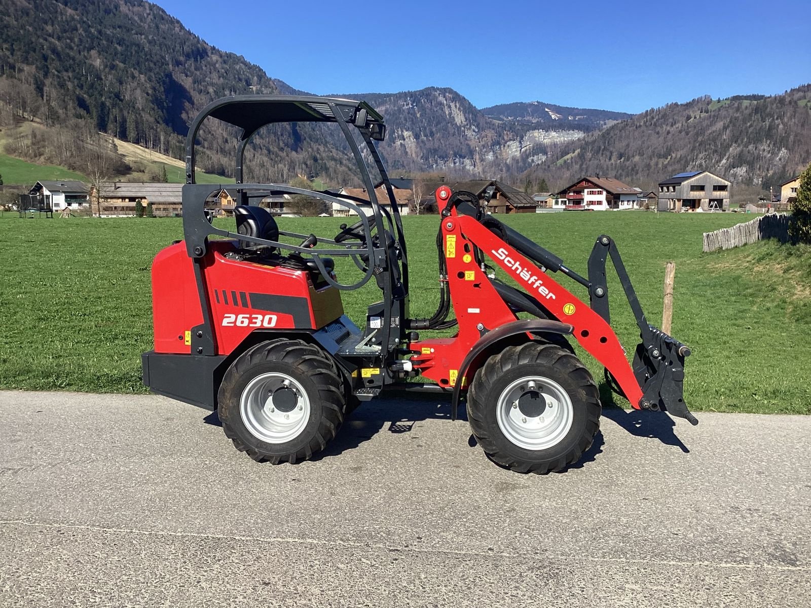 Hoflader des Typs Schäffer ++ 2036 mit Euro Aufnahme ++, Gebrauchtmaschine in Bezau (Bild 1)