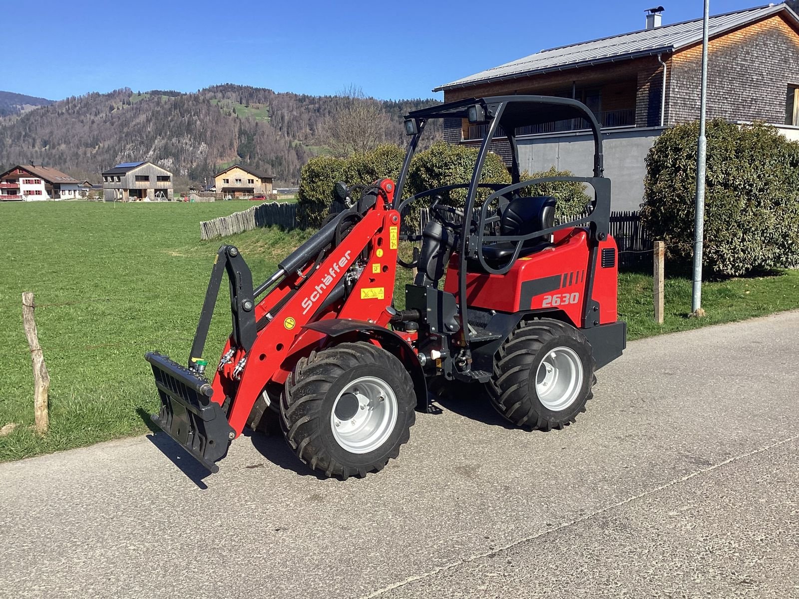 Hoflader des Typs Schäffer ++ 2036 mit Euro Aufnahme ++, Gebrauchtmaschine in Bezau (Bild 11)