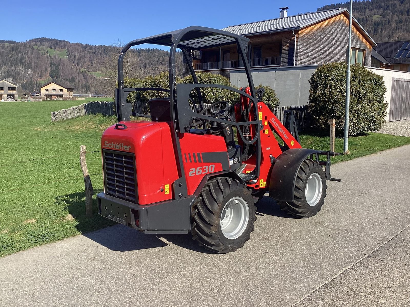 Hoflader des Typs Schäffer ++ 2036 mit Euro Aufnahme ++, Gebrauchtmaschine in Bezau (Bild 2)