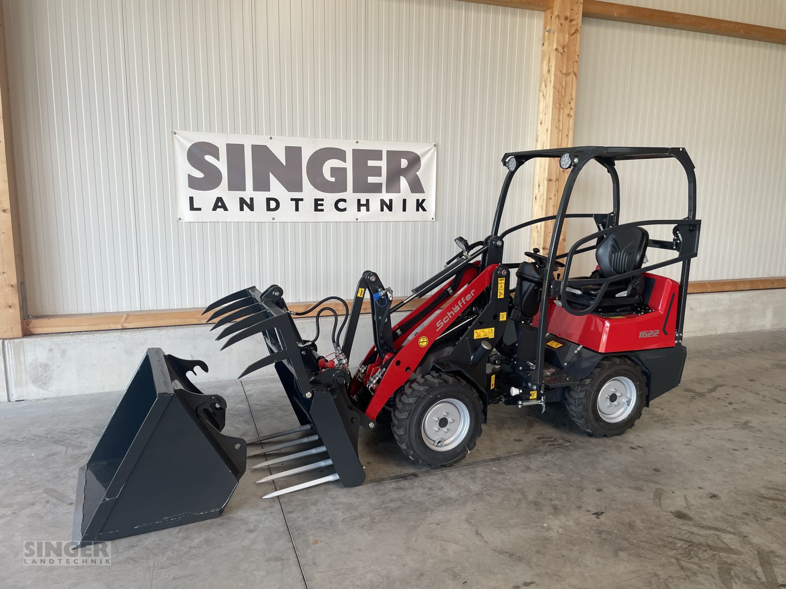 Hoflader a típus Schäffer 1622, Neumaschine ekkor: Ebenhofen (Kép 1)