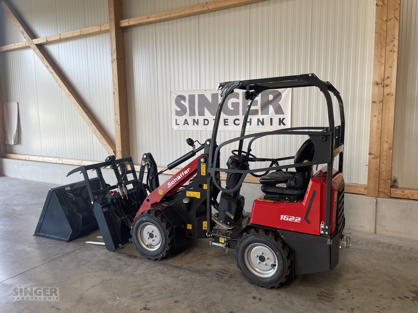 Hoflader a típus Schäffer 1622, Neumaschine ekkor: Ebenhofen (Kép 3)