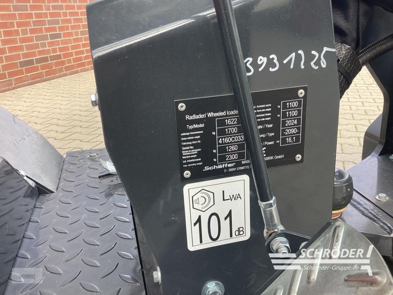 Hoflader of the type Schäffer 1622, Neumaschine in Wildeshausen (Picture 11)