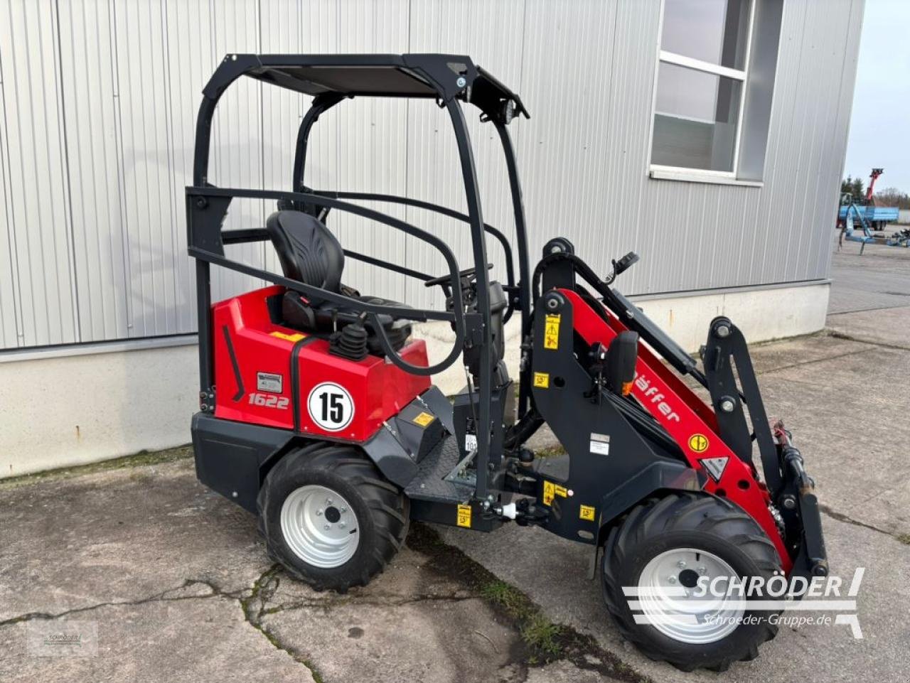 Hoflader typu Schäffer 1622, Neumaschine v Böhne (Obrázek 2)