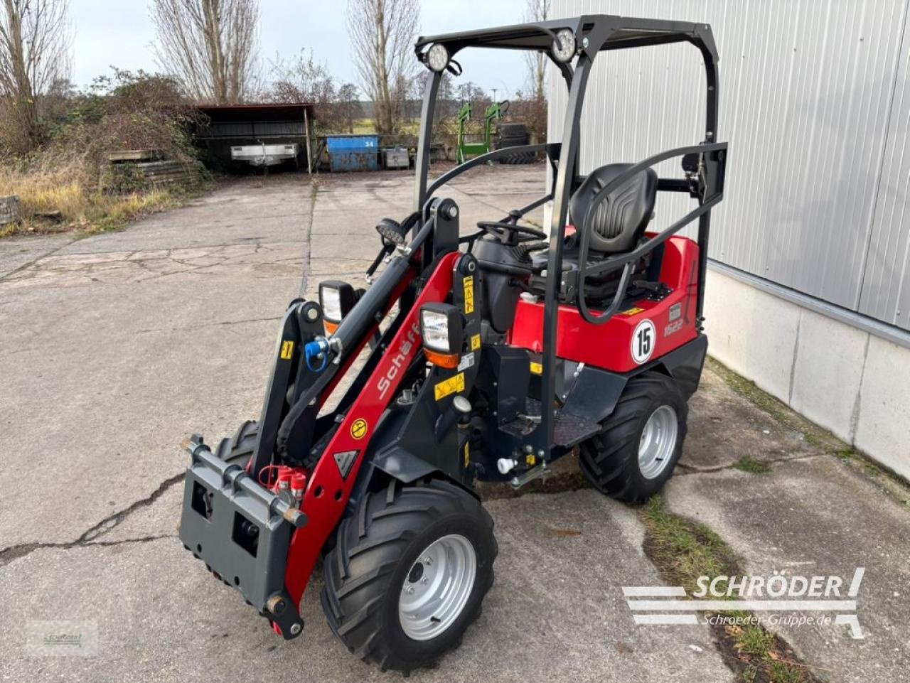 Hoflader typu Schäffer 1622, Neumaschine v Böhne (Obrázek 3)