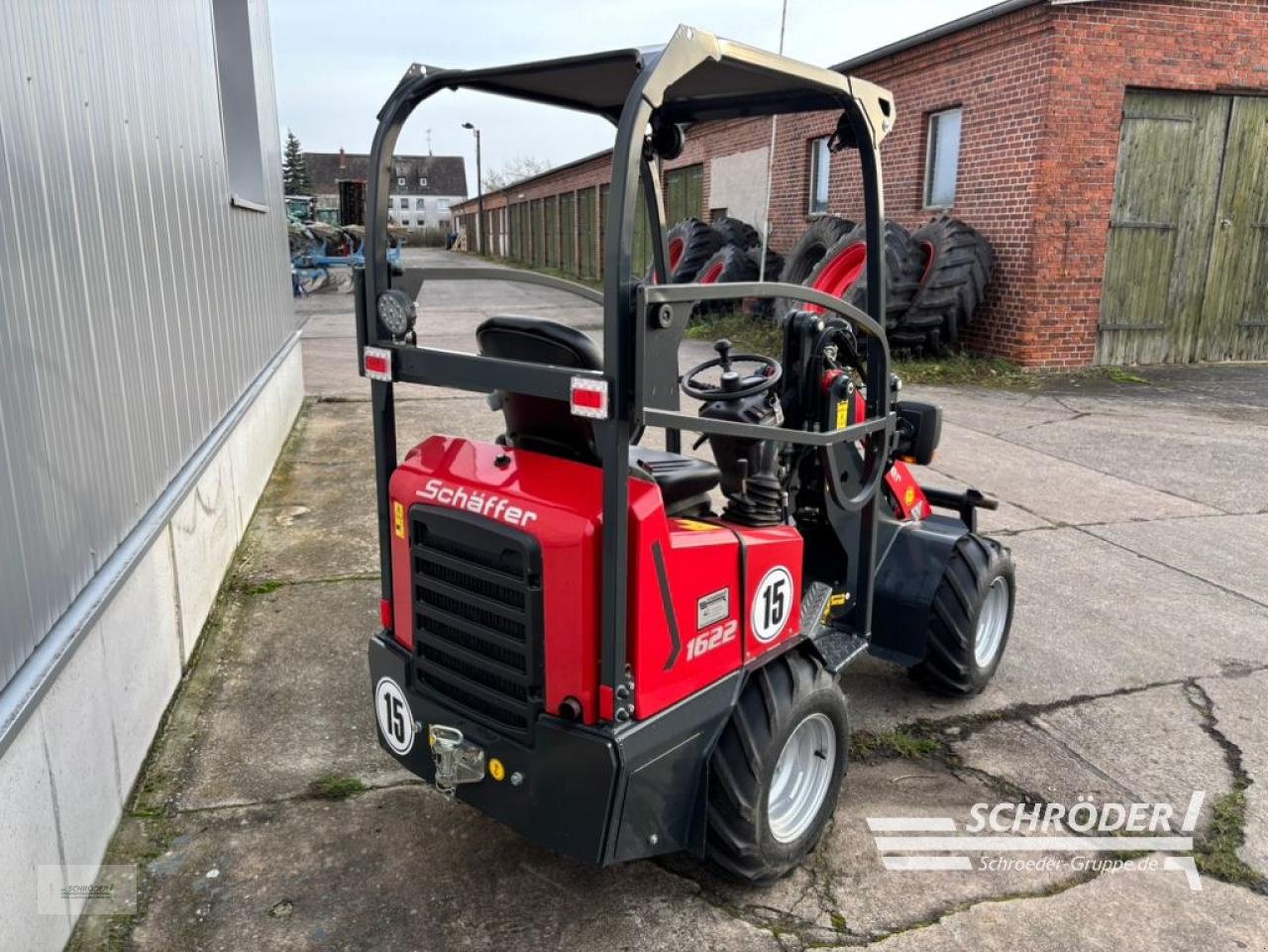 Hoflader typu Schäffer 1622, Neumaschine v Böhne (Obrázek 4)