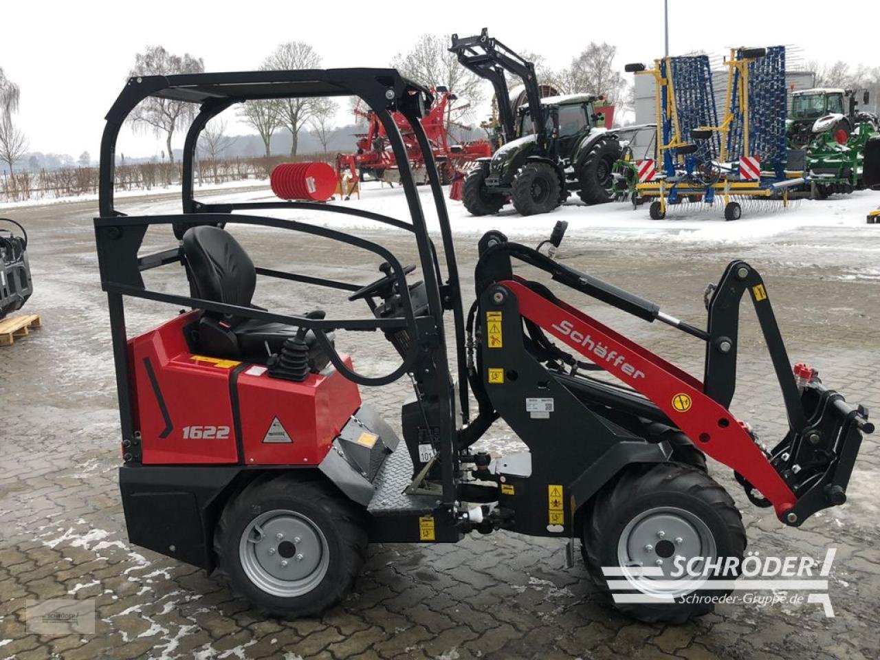 Hoflader Türe ait Schäffer 1622, Neumaschine içinde Ahlerstedt (resim 3)