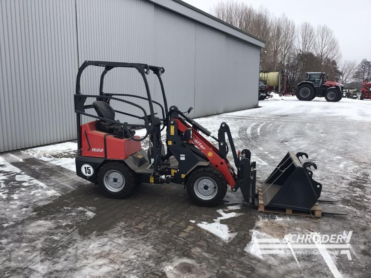 Hoflader Türe ait Schäffer 1622, Neumaschine içinde Jerichow - Kleinmangelsdorf (resim 2)