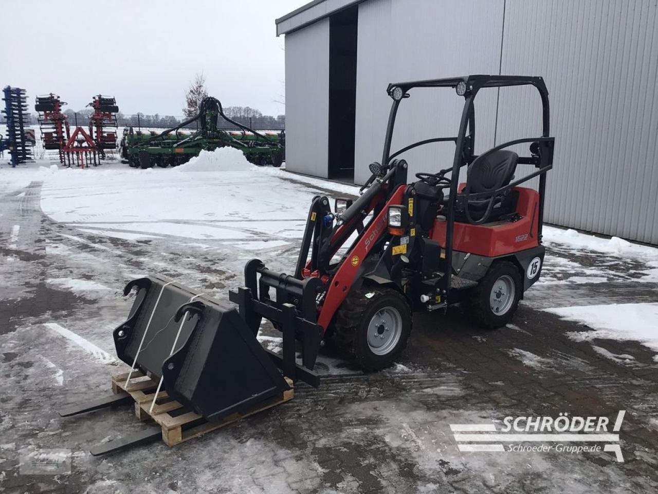 Hoflader Türe ait Schäffer 1622, Neumaschine içinde Jerichow - Kleinmangelsdorf (resim 9)