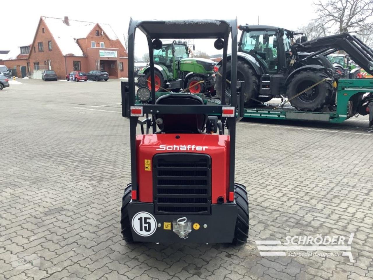 Hoflader типа Schäffer 1622, Neumaschine в Völkersen (Фотография 4)