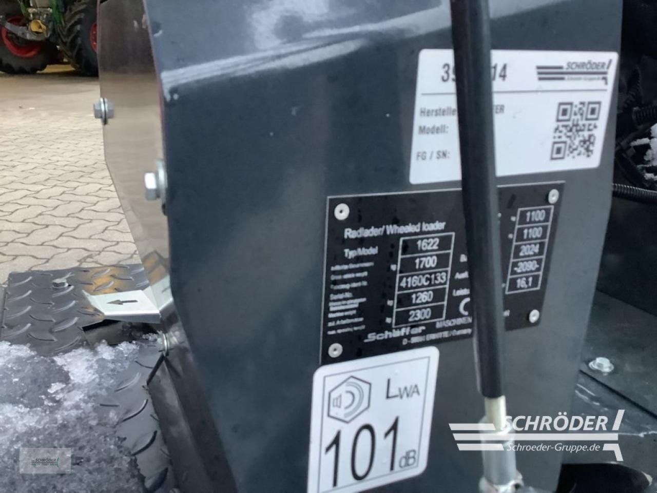 Hoflader типа Schäffer 1622, Neumaschine в Völkersen (Фотография 7)