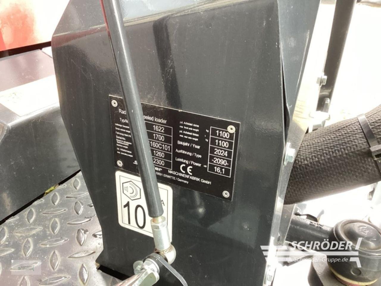 Hoflader типа Schäffer 1622, Neumaschine в Schwarmstedt (Фотография 5)