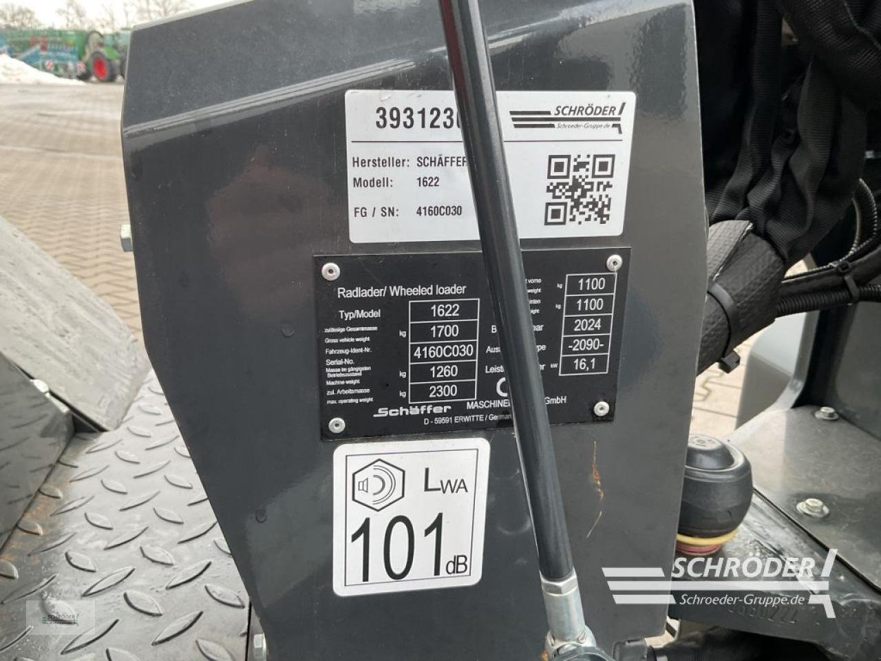 Hoflader от тип Schäffer 1622, Neumaschine в Holdorf (Снимка 5)