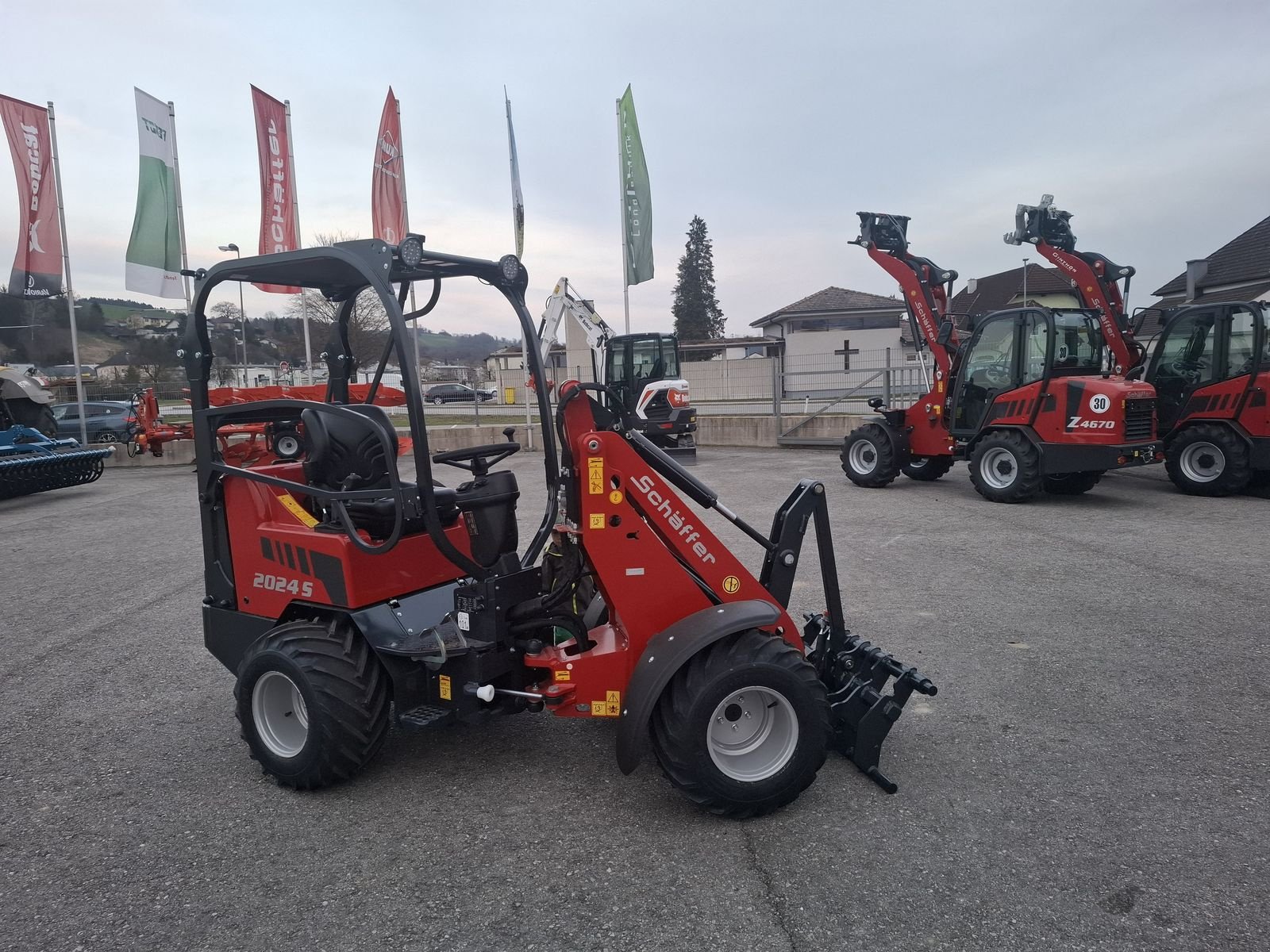 Hoflader типа Schäffer 2024 S, Neumaschine в Saxen (Фотография 1)