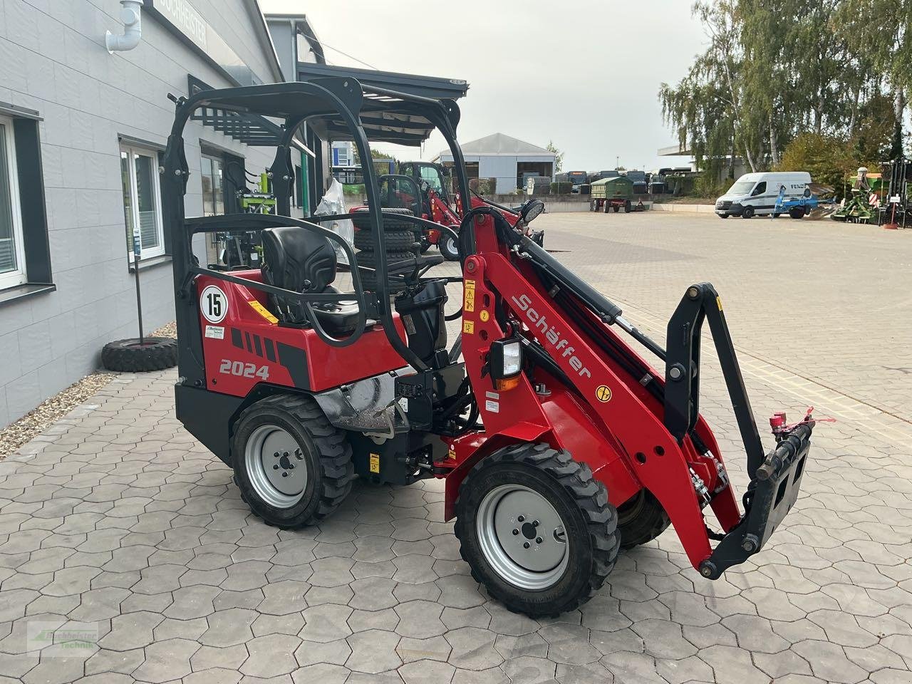 Hoflader of the type Schäffer 2024, Gebrauchtmaschine in Coppenbruegge (Picture 3)