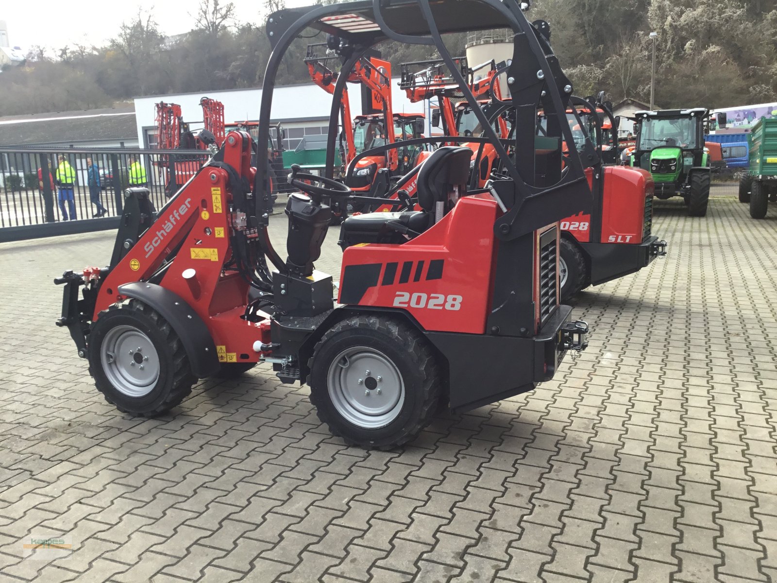 Hoflader of the type Schäffer 2028-2, Neumaschine in Niederstetten (Picture 2)