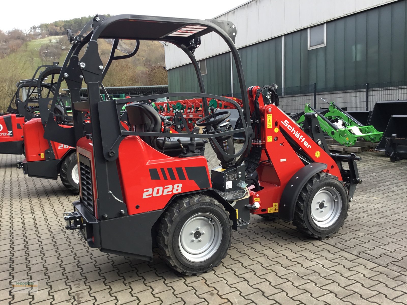 Hoflader of the type Schäffer 2028-2, Neumaschine in Niederstetten (Picture 3)