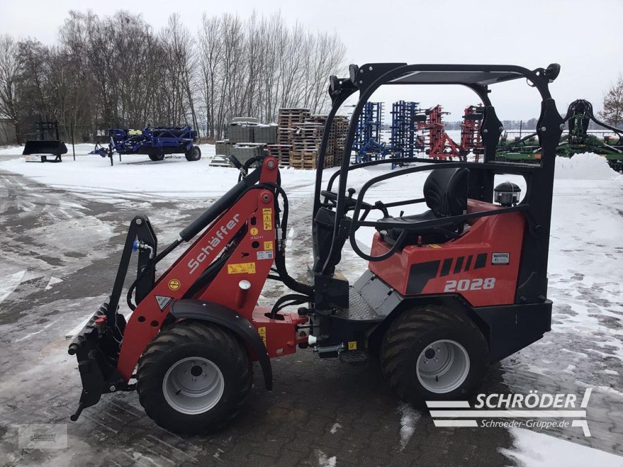 Hoflader типа Schäffer 2028-2, Neumaschine в Jerichow - Kleinmangelsdorf (Фотография 7)
