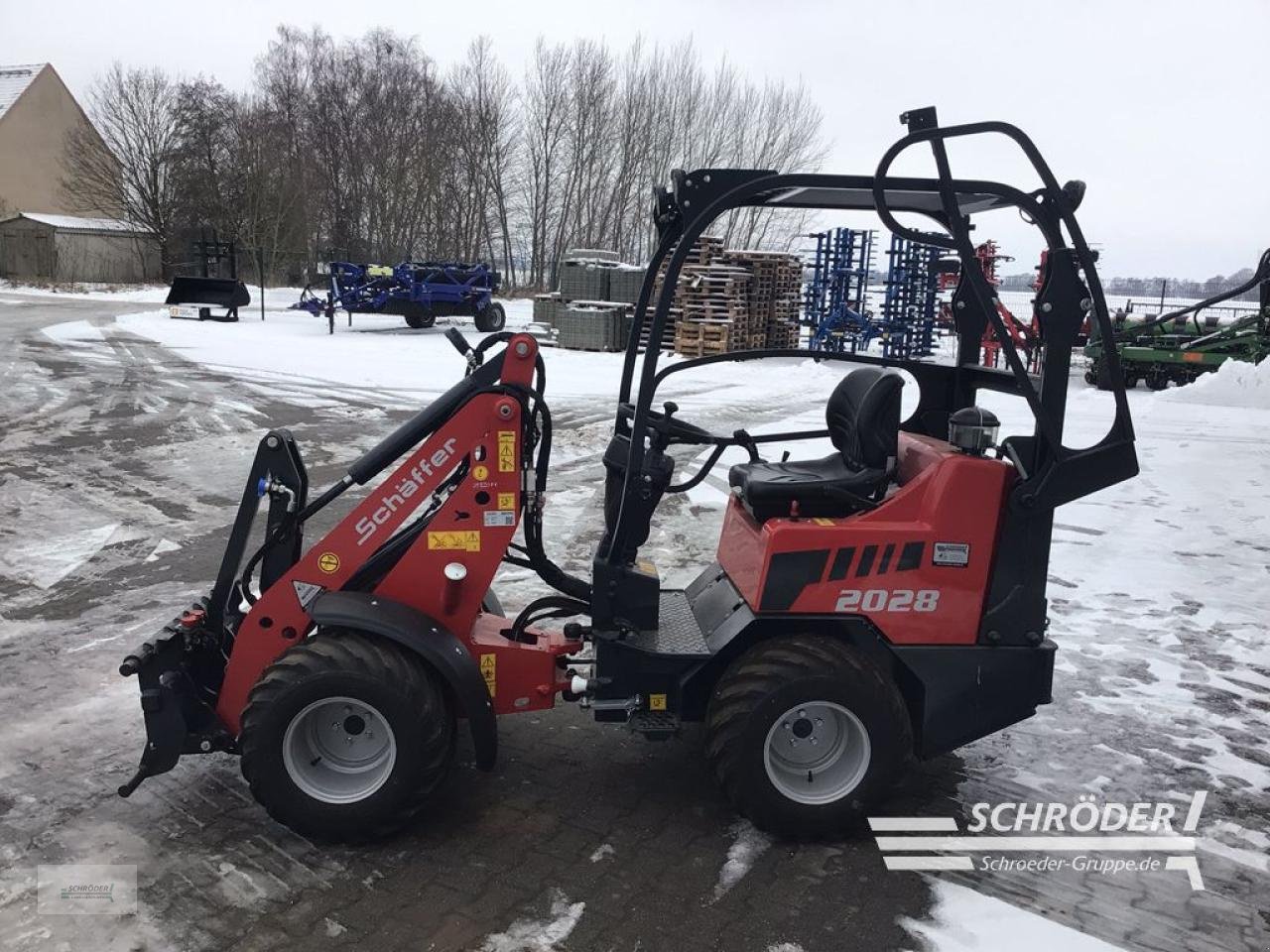 Hoflader типа Schäffer 2028-2, Neumaschine в Jerichow - Kleinmangelsdorf (Фотография 8)