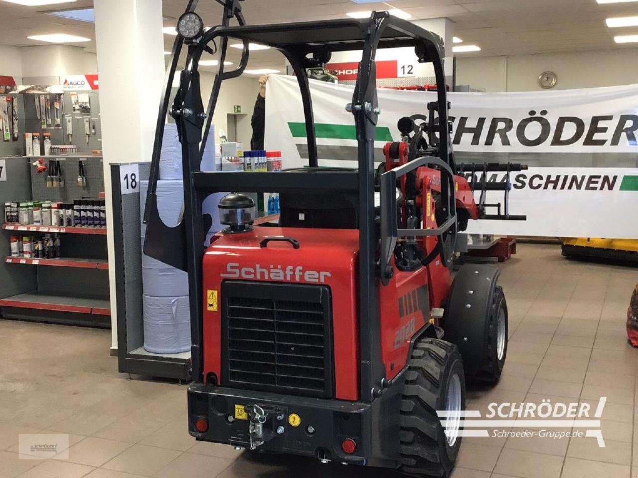 Hoflader van het type Schäffer 2028-2, Neumaschine in Penzlin (Foto 2)