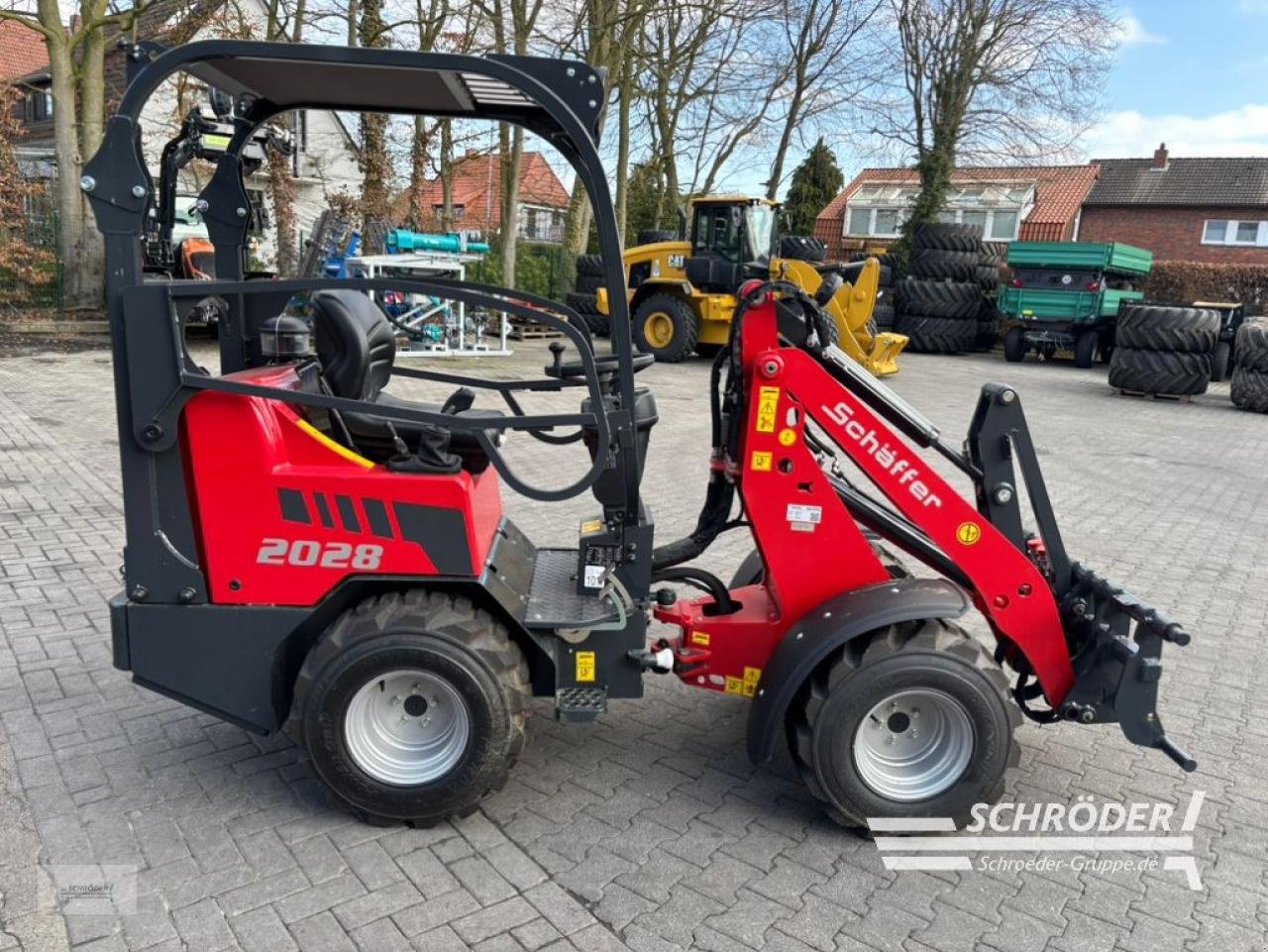 Hoflader типа Schäffer 2028-2, Neumaschine в Wildeshausen (Фотография 2)