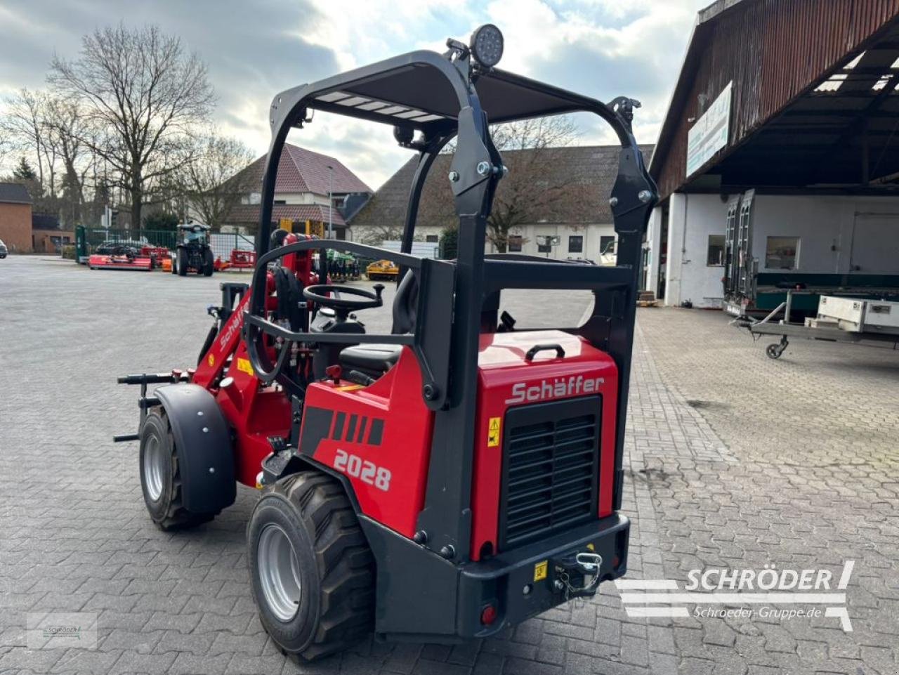 Hoflader типа Schäffer 2028-2, Neumaschine в Wildeshausen (Фотография 4)