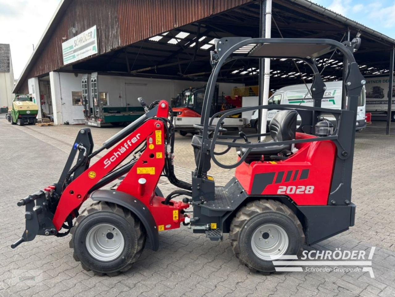 Hoflader типа Schäffer 2028-2, Neumaschine в Wildeshausen (Фотография 5)